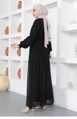 Habillé Hijab Noir 14141