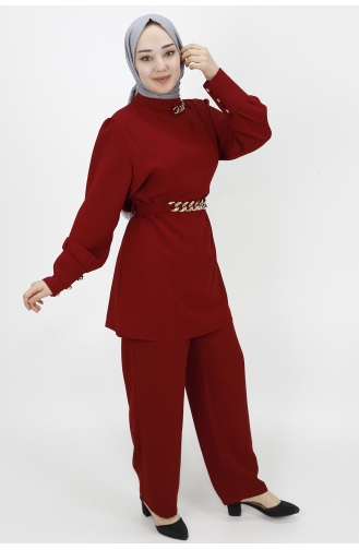 Claret Red Suit 10005-02