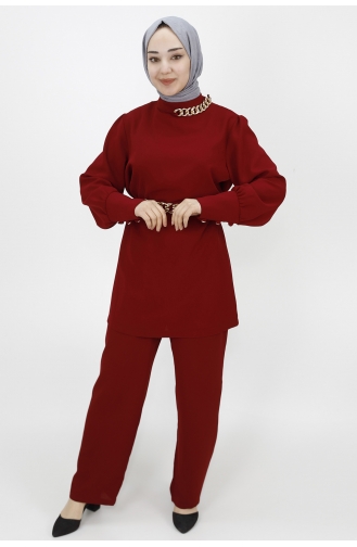 Claret Red Suit 10005-02