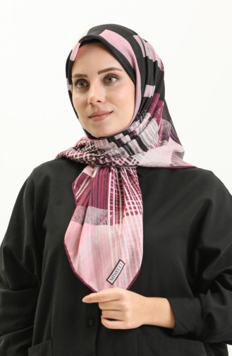 Minelli Soft Scarf 111270-10 Plum Powder 111270-10