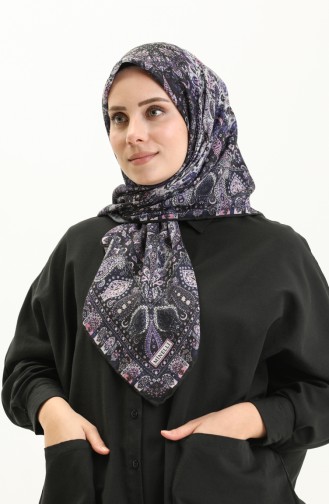 Minelli Soft Eşarp 11212-08 Eflatun Gül Kurusu