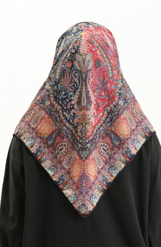 Minelli Soft Scarf 11212-12 Fuchsia Mustard 11212-12