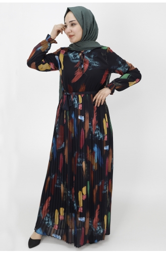 Robe Hijab Noir 3056-02