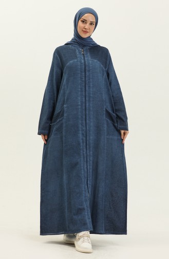 Seidenstoff Abaya 7575-05 Indigo 7575-05