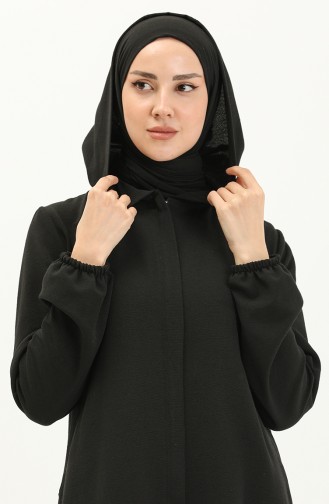 Black Abaya 6956-01