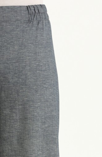 Hose mit elastischem Bund und weitem Bein 2951-13 Jeans Farbe 2951-13