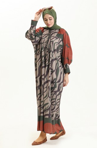 Digital Print Oversize Dress 24Y8897-01 Mink Purple 24Y8897-01