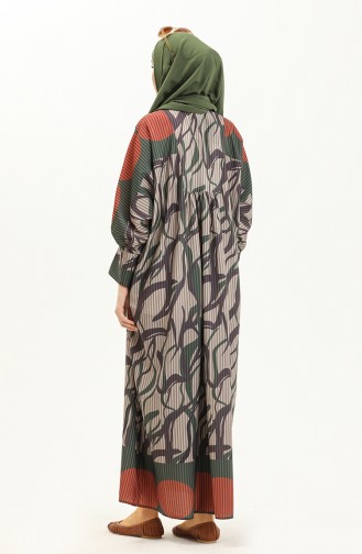 Digital Print Oversize Dress 24Y8897-01 Mink Purple 24Y8897-01