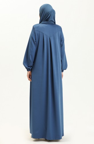 Oyya Robe Abaya 248477-02 Petrolblau 248477-02