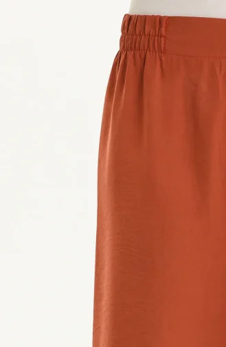 Pantalon à Taille Élastique 2034-29 Brun 2034-29