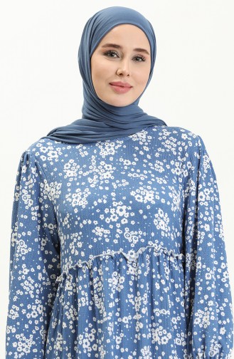 Blümchenkleid 24Y8909-04 Indigo 24Y8909-04
