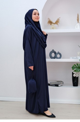 Navy Blue Prayer Dress 2303