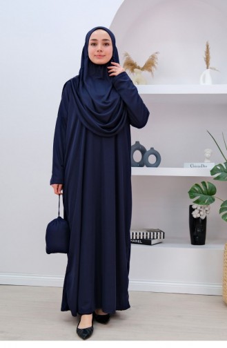 Navy Blue Prayer Dress 2303