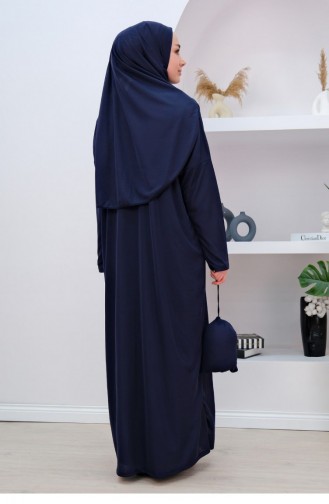 Navy Blue Prayer Dress 2303