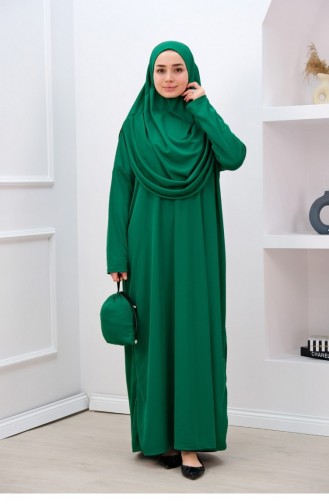 Emerald Green Prayer Dress 2305
