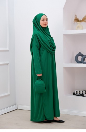 Emerald Green Prayer Dress 2305