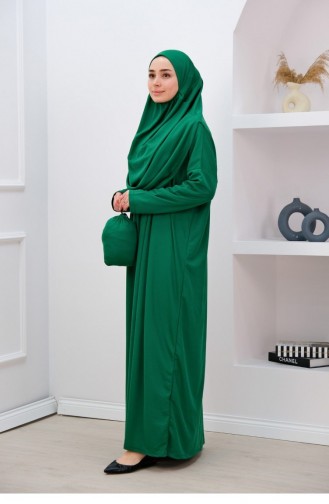 Emerald Green Prayer Dress 2305