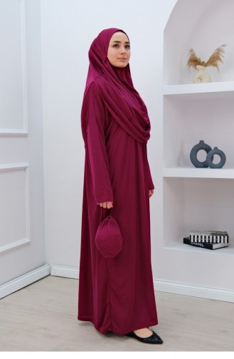 Plum Prayer Dress 2306