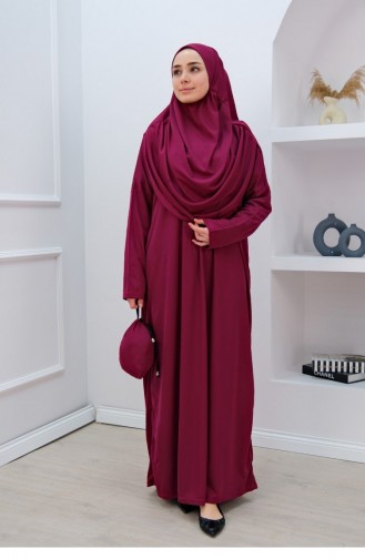 Plum Prayer Dress 2306