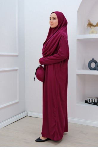 Plum Prayer Dress 2306