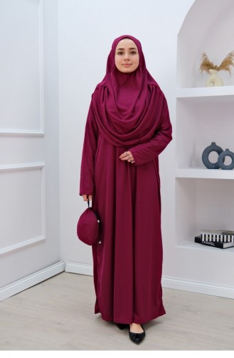 Plum Prayer Dress 2306