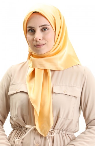 Crystal Plain Scarf 0010-05 Light Yellow 0010-05