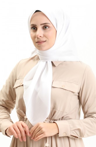 White Hoofddoek 0010-17