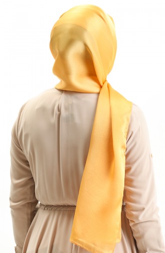 Shiny Plain Shawl 0004-12 Mustard 0004-12