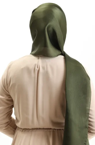 Châle Brillant Uni 0004-15 Khaki 0004-15