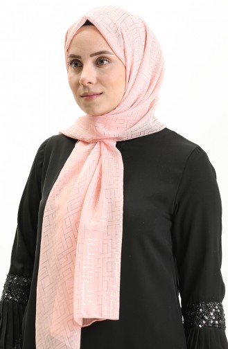 Abendkleider Haitianischer Folienschal 0007A-11 Rosa 0007A-11