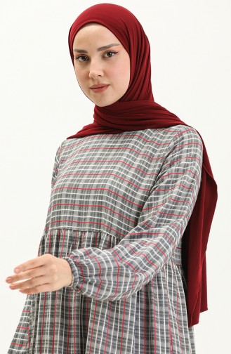 Robe à Rayures 24Y8870-01 Bleu Marine Rouge 24Y8870-01