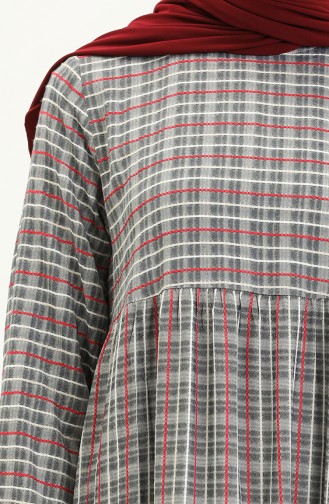 Robe à Rayures 24Y8870-01 Bleu Marine Rouge 24Y8870-01