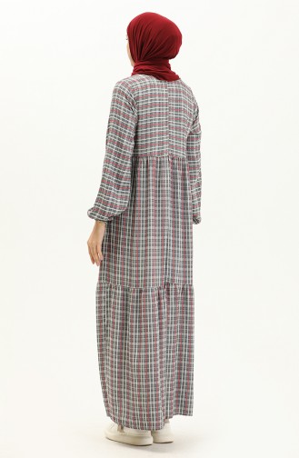 Robe à Rayures 24Y8870-01 Bleu Marine Rouge 24Y8870-01