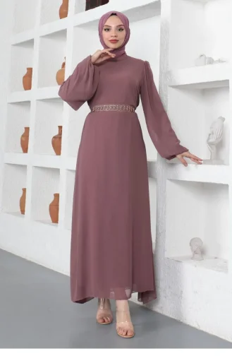 Habillé Hijab Rose Pâle 14153