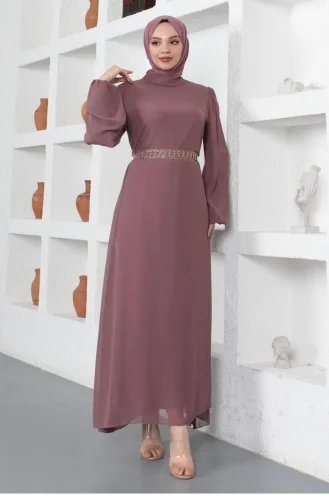 Habillé Hijab Rose Pâle 14153
