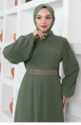 Habillé Hijab Khaki 14154