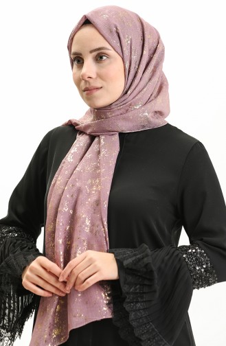 Haiti Foil Evening Shawl 0007-16 Lilac Color 0007-16