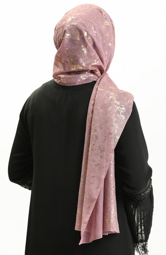 Haiti Foil Evening Shawl 0007-16 Lilac Color 0007-16