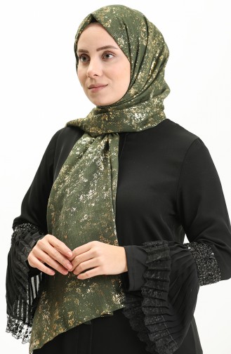 Abendkleider Haiti Folienschal 0007-21 Khaki 0007-21