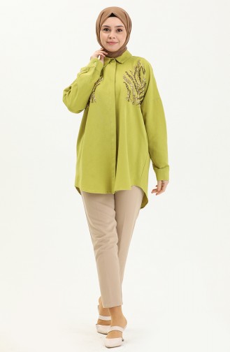 Oil Green Tunics 5193