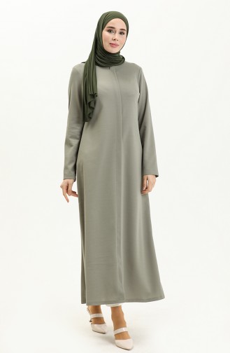 Abaya 2027-05 Vert Noisette 2027-05