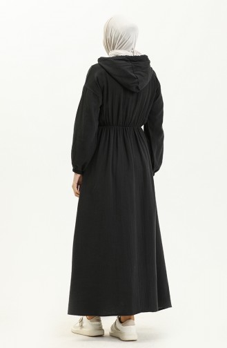 Black İslamitische Jurk 24Y8895-02