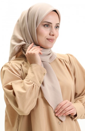 Soft Plain Scarf 0002-01 Sand Beige 0002-01