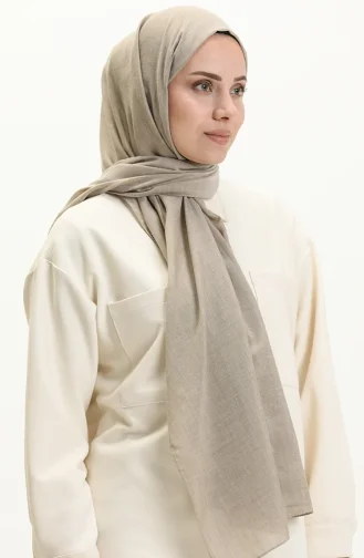 Cotton Plain Shawl 0008-03 Mink 0008-03