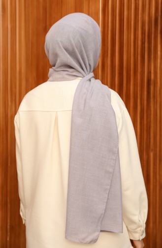 Cotton Plain Shawl 0008-16 Dark Lilac 0008-16