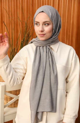 Light Gray Sjaal 0008-32
