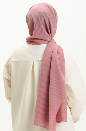 Striped Crepe Shawl 0009-04 Pink 0009-04