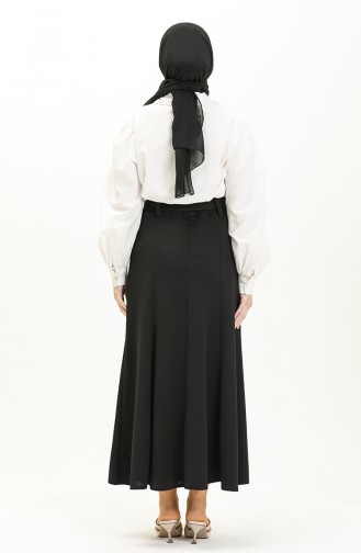 Black Hijab Dress 15m01-04