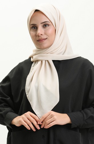 Soft Düz Eşarp 0002-04 Taş