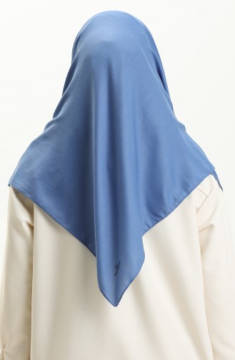 Soft Plain Scarf 0002-12 Indigo 0002-12